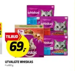 Bunnpris UTVALGTE WHISKAS tilbud