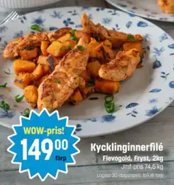 Eurocash Kycklinginnerfilé tilbud