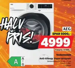 POWER AEG Vaskemaskin tilbud