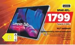 POWER Lenovo Tab tilbud