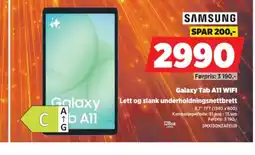 POWER Samsung Galaxy Tab A11 WiFi tilbud
