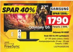 POWER Samsung Odyssey G5 G50F tilbud