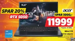 POWER Acer Nitro V 15 165 Hz-Skjerm tilbud