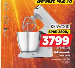 POWER Kenwood kjøkkenmaskin tilbud