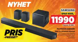 POWER Samsung 11.1.4-kanals lydplanke tilbud