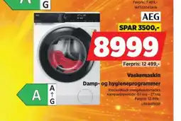 POWER AEG Vaskemaskin tilbud