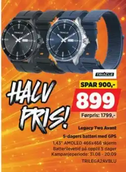 POWER Triacle Legacy Two Avant tilbud
