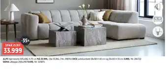 Alps hjørnesofa