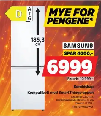 Samsung Kombiskap