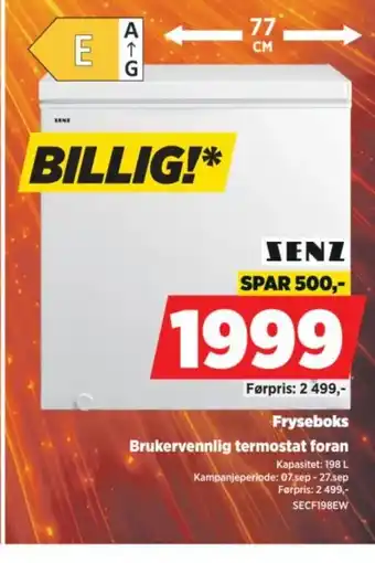 Senz fryseboks