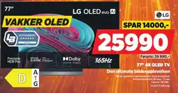 POWER LG 77" 4K OLED TV tilbud