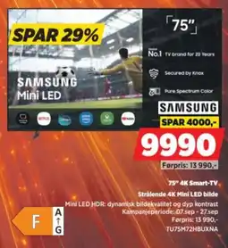 POWER Samsung 75" 4K Mini LED tilbud