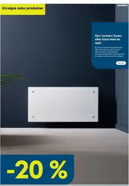 Maxbo Adax produkter tilbud