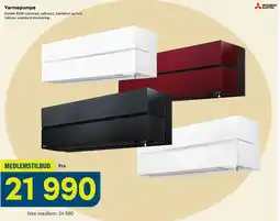 Maxbo Mitsubishi Electric Varmepumpe tilbud