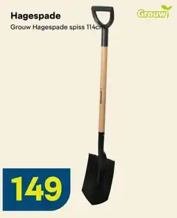Maxbo Grouw Hagespade tilbud