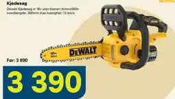 Maxbo DeWalt Kjedesag xr 18v uten batteri dcmcs565n tilbud