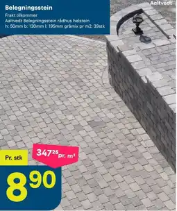Maxbo Aaltvedt Belegningsstein rådhus helstein tilbud
