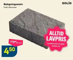 Maxbo Solid Belegningsstein tilbud