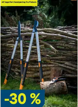 Maxbo Fiskars All lagerført beskjæring tilbud