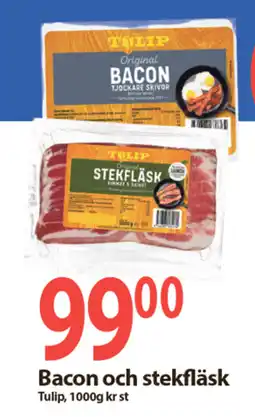 MaxiMat Töcksfors Tulip bacon och stekfläsk tilbud