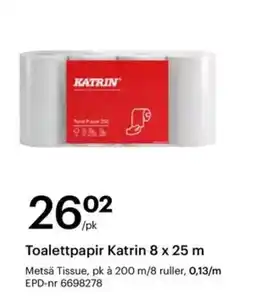 Storcash Toalettpapir Katrin tilbud