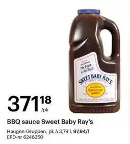 Storcash Sweet Baby Ray's BBQ sauce tilbud