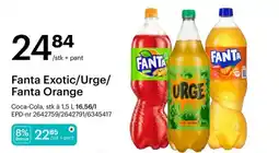 Storcash Fanta Exotic/Urge/Fanta Orange tilbud
