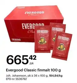 Storcash Evergood Classic finmalt tilbud