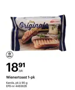 Storcash Kanda Wienertoast tilbud
