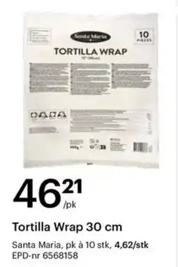 Storcash Santa Maria Tortilla Wrap tilbud