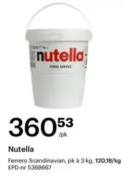Storcash Nutella tilbud
