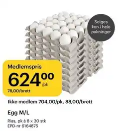 Storcash Egg M/L tilbud