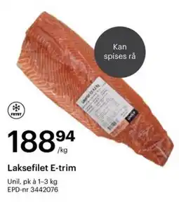 Storcash Laksefilet E-trim tilbud