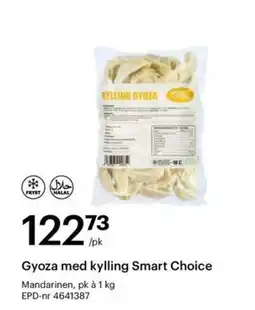 Storcash Gyoza med kylling Smart Choice tilbud