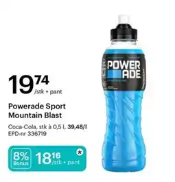 Storcash Powerade Sport Mountain Blast tilbud