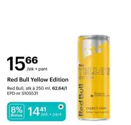 Storcash Red Bull Yellow Edition tilbud