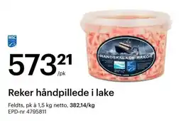 Storcash Reker håndpillede i lake tilbud