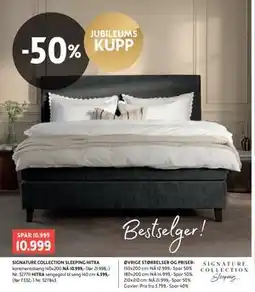 Bohus SIGNATURE COLLECTION SLEEPING HITRA kontinentalseng 140x200 tilbud