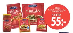 MaxiMat Nordby Santa Maria Taco tilbud