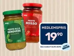 Matkroken Coop Pesto, Medlemspris tilbud