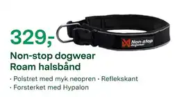Felleskjøpet Non-stop dogwear Roam halsbånd tilbud