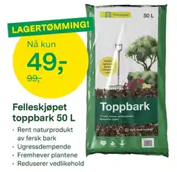 Felleskjøpet Felleskjøpet toppbark tilbud