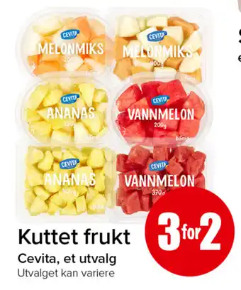 Cevita kuttet frukt