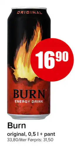 Eurospar Burn energy drink tilbud