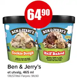 Eurospar Ben & Jerry's et utvalg tilbud