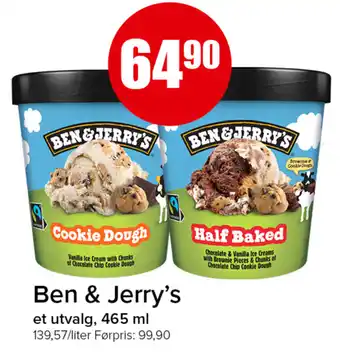 Ben & Jerry's et utvalg