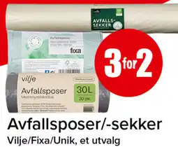 Eurospar Avfallsposer/-sekker tilbud