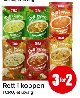 Eurospar Toro rett i koppen tilbud