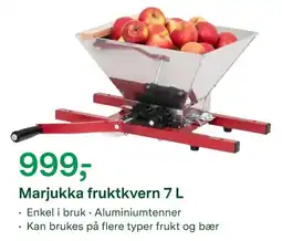 Felleskjøpet Marjukka fruktkvern tilbud
