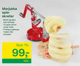 Felleskjøpet Marjukka eple-skreller tilbud